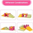 thumbnail image 4 of 6Pcs Foam Climbing Blocks for Toddlers, Wanan Climbing Toys for Toddlers Crawl and Climb, Indoor Climbing Toys for Toddlers, Baby Climber Toddler Climbing Toys with Soft Edges, 4 of 7