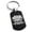 Black, variant on Stainless Steel Pirate Skull & Cross Swords Engraved Dog Tag Keychain Keyring