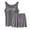 Dark Gray, variant on LLYWEY Shorts Sets Women 2 Piece Outfits Solid Color Sleeveless Built in Bra Tank Tops and Elastic Waist Pull on Shorts with Pockets Two Piece Outfit Sets New-16 Brown XXL