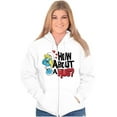 thumbnail image 2 of Smurfs Cute Smurfette How About a Hug Women Plus Size Zipper Hoodie Brisco Brands 2X, 2 of 4