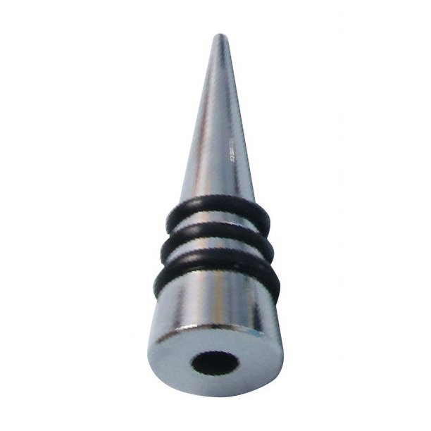Tapón de botella de vino alargado con varilla de cinta de aleación de zinc de 6 piezas Tapón de botella de vino de bola redonda de acero inoxidable Columna roscada Tapón de botella cromado