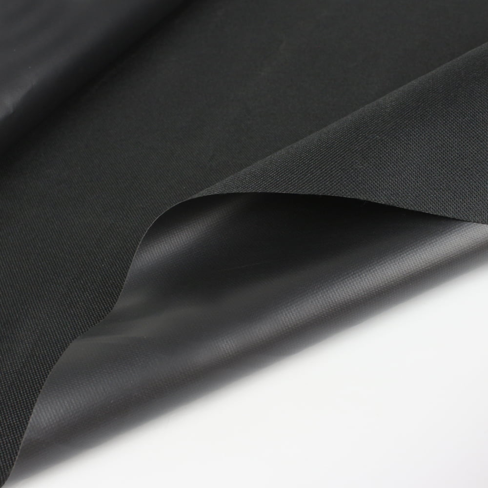 LUVFABRICS Black Canvas Fabric Waterproof Outdoor Fabric 60