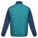 thumbnail image 2 of Regatta - Chaqueta Clumber III de Aislado para Hombre (Verde Pacífico, Azul Almirante), 2 of 6