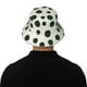 thumbnail image 5 of Balery Abstract Green Polka Dot Sombreros para el sol para hombre y mujer, sombrero de pescador con UPF 50+, 5 of 6