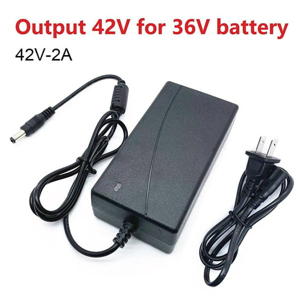  42V Charger 36V Scooter Power Adapter Charger, 42V 2A
