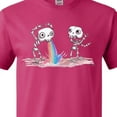 thumbnail image 4 of Inktastic Skeleton Pukes Rainbow T-Shirt, 4 of 5
