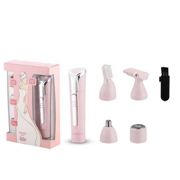 Dengmore Electric Shaver Ladies Razor Hair Remover Epilator Baterry Control Hair Shaver Lip Hair Armpit Hair Shaver Private Hair Removal Shaver for Women Body Hair Removal