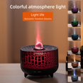 thumbnail image 3 of Essential Oil Diffuser 300ml Flame Aromatherapy Humidifier 7 Colors Lights Auto Shut Off Aroma Diffuser with Remote Control for Home Bedroom (Flame Style-D), 3 of 8