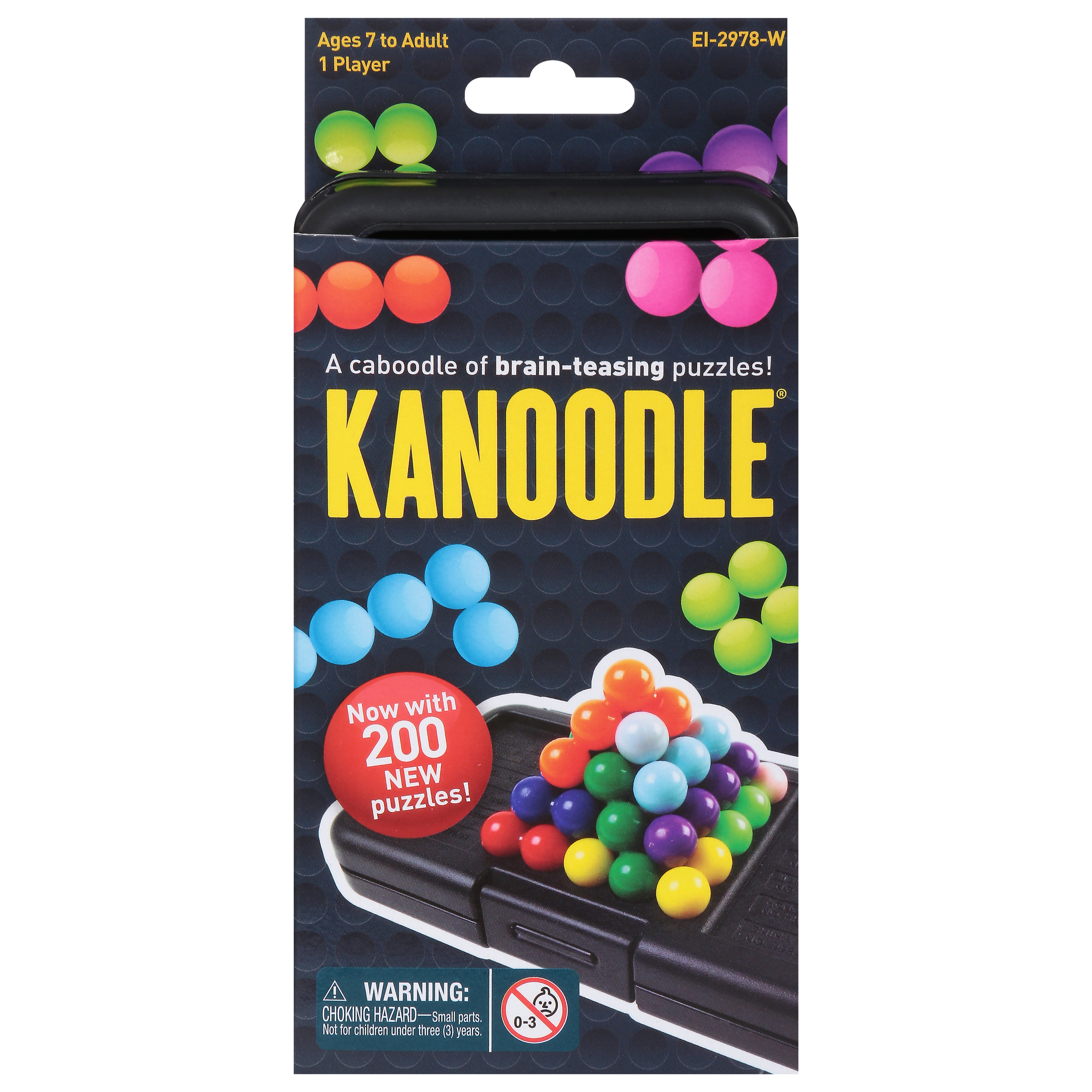 Educational Insights Kanoodle 100+ Brain Teasing Twisting 3-D Puzzle Game
