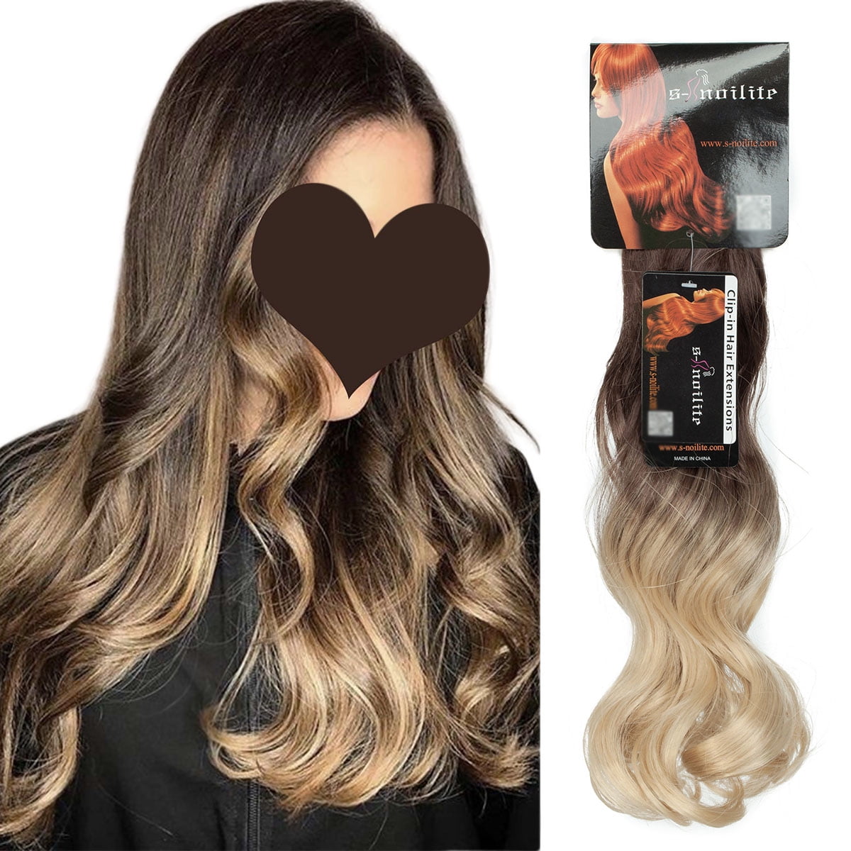 Snoilite Invisible Wire in Hair Extensions Miracle Secret Hairpieces