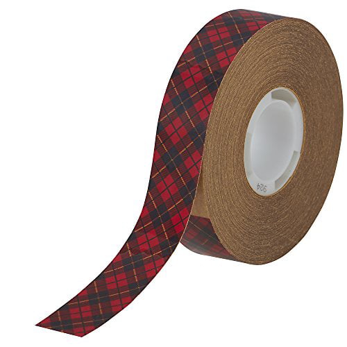 FOUR 3M SCOTCH 924 ADHESIVE TRANSFER TAPE double sided stick 3/4" 36 yards 4 