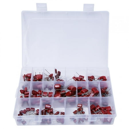 

180Pcs Good Stability Polypropylene Capacitor Polypropylene Film Capacitor Heat Resisting For Industrial Supplies Medium And