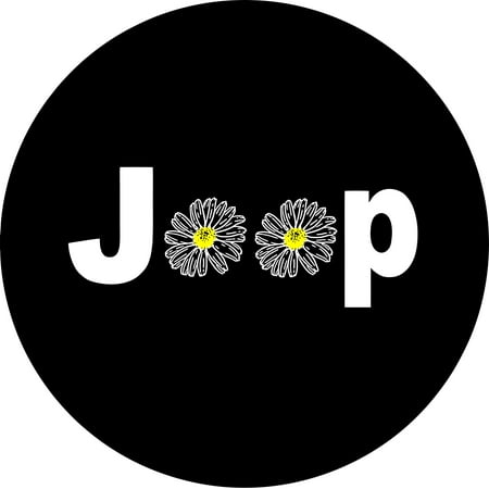 Isuzu Spare Tire Cover - Jeep Daisy Spare Tire Cover