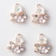 thumbnail image 4 of 10pcs Flor Aleación Flatback Perla Botones Adornos de Scrapbooking Zulema Perla Encantos Colgante DIY, 4 of 8