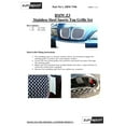 thumbnail image 3 of BMW Z3 Top Grill Set - Black finish (1996 to 2002), 3 of 3