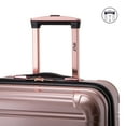 iFLY Fibertech 3 Piece Hardside Expandable Luggage Set, Rose Gold