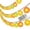 E Multicolor, variant on Lemon Lime Slice Fairy String Lights 5 Foot 10 Led Battery Operated String Lights for Home Bedroom Party Decoration