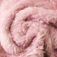 thumbnail image 4 of cfhntfmh Children's Fuzzy Outfits Winter Warm Fleece Long Sleeve Buttons down Jackets Color Block High Waisted Pants Lounge Sets, 4 of 6