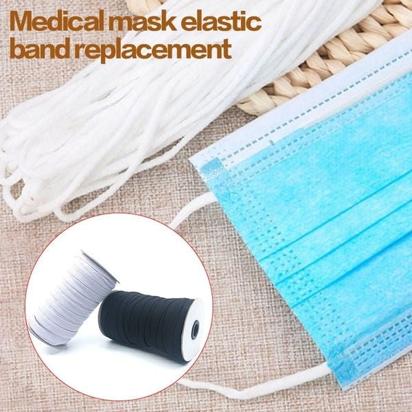 DIY Fabric Face Cover Kit Yard Quarters Bundles Fabric for Patchwork Face Cover Elastic