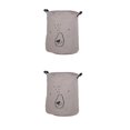 thumbnail image 1 of Kearding Cesto plegable impermeable para la colada, organizador de lino y algodón, juguetes para niños, artículos diversos, bolsa de Type2 NO2, 1 of 6