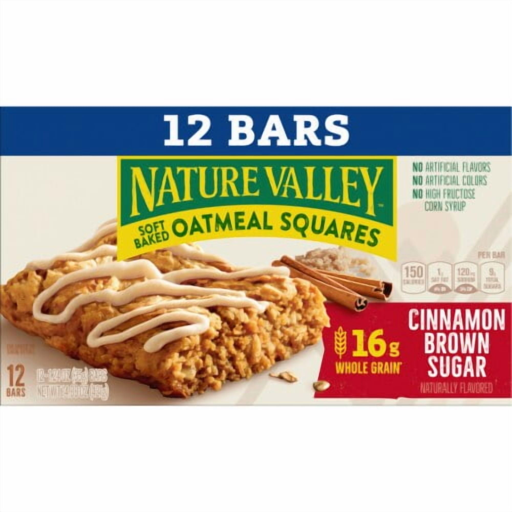 2X - Nature Valley Soft Baked Oatmeal Cereal Bars - 12ct/14.88oz
