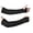 Black-Thumb open, variant on Level 5 HPPE Cut Resistant Work Arm Sleeve Safety Glove Anti-Puncture Garden Construction Automobile Glass Arm Protection Sleeve