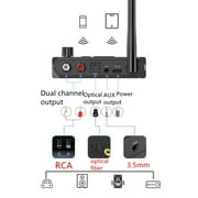 Multi-Function Bluetooth Adapter Bluetooth 5.3, HIFI Decoding, U Disk Support for Audio Enhancement Adapter