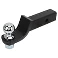 thumbnail image 4 of Hitch Ball, 6000LBS Solid Steel Trailer Hitch Mount Ball Pin 1in X 2in Ball Shank With Clip For Trailers For 2in  Receiver , 4 of 8