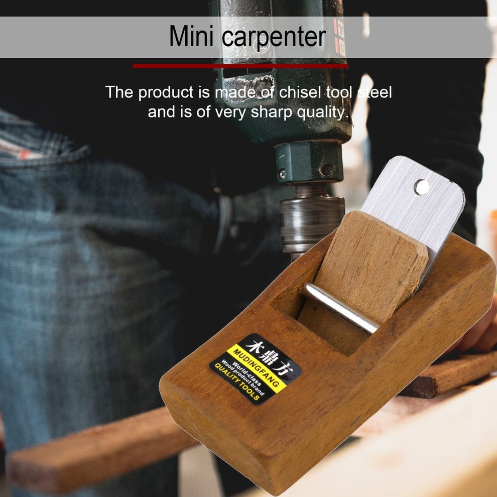 Woodworking hand tools,108MM Home /& Garden Mini Woodworking Flat Plane Wooden Hand Planer DIY Tool Carpenter Woodcraft Hand Trimming Planing