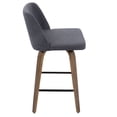 thumbnail image 3 of Toriano Mid-Century Modern Counter Stool by LumiSource, 3 of 7