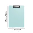 thumbnail image 3 of Bwomeauty Teacher Supplies, A4 Board Clip Folder Clipboard Office Supplies A4 Clipboard Writing Board Thickened Data Clip Meeting Records Writing File, Mens Gifts, 12x8.7inch, 3 of 6