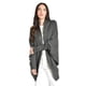 thumbnail image 4 of Cardigan de manga murcielago Roman Fashion Gris oscuro G, 4 of 5