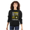 thumbnail image 3 of US Army Logo Parent Raised My Hero Sweatshirt for Men or Women Brisco Brands S, 3 of 6