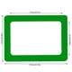 thumbnail image 2 of Etiqueta engomada del marco de la pared de la foto Etiqueta engomada removible del arte de la foto del marco de la imagen del PVC de 2 capas para el refrigerador de la sala de estar, verde, 7 " kenally LF0072-15B, 2 of 6