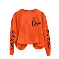 thumbnail image 4 of Valentine's Day Casual Womens Sweatshirts Crewneck Long Sleeve Tops Oversized Pullover Sweatshirt for Women, 4 of 4