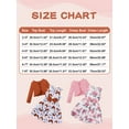 thumbnail image 2 of Usaibhir Toddler Girl Sleeveless Dresses and Long Sleeve Ruffle Cardigan 2 Piece Fall Outfits for 2-8T, 2 of 10