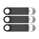 thumbnail image 1 of 3Pcs Heavy Duty Beer Openers Stainless Steel Construction AntiSlip Coating Bottle Openers for Bartenders Daily Use, 1 of 4