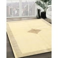 thumbnail image 2 of Ahgly Company Indoor Square Contemporary Khaki Gold Solid Area Rugs, 7' Square, 2 of 6