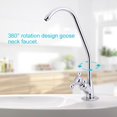 thumbnail image 4 of YLSHRF 1/4" Zinc Alloy Kitchen Faucet Kitchen Tap Reverse Osmosis RO Drinking Water Filter, 4 of 8