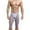 Grey, variant on Athletic Pants Men Mens Mesh Thin Breathable Fitness Sraining Tight Pants High Elastic Cycling Pants Pantalon Survetement Homme White S