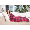 thumbnail image 1 of Safdie & Co. Premium Ultra Soft Therapeutic Weighted Blanket Red Buffalo Plaid, 1 of 3