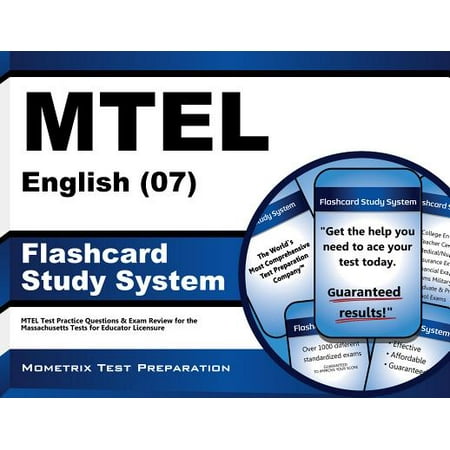 MTEL English 07 Flashcard Study System MTEL Test Practice Questions
Exam Review For The Massachusetts Tests