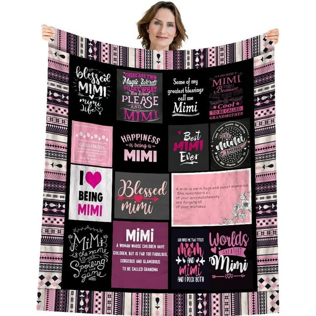 Best Mimi Blanket Gifts for Mimi from Grandaughter Gifts for Mimi from Grandkid Blanket