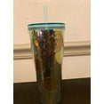 thumbnail image 2 of Starbucks Exclusive 2020 Gold Glitter Polka Dots 24 oz Cold Cup Tumbler, 2 of 4