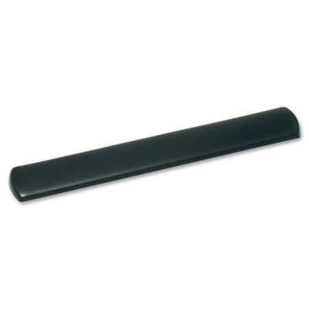 UPC: 0051131980976 | 3M WR310LE 19 in. Antimicrobial Leatherette Cover Gel Wrist Rest for Keyboard – Black