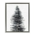 thumbnail image 5 of Stupell Industries Snow Covered Christmas Tree Believe Holiday Word Design Luster Gray Framed Floating Canvas Wall Art, 16x20, by Lettered and Lined, 5 of 5