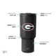thumbnail image 2 of Vaso Simple Modern Georgia Bulldogs de acero inoxidable de 900 ml, 2 of 4
