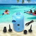 thumbnail image 3 of USB Air Pumps Portable Electric Air Pump Air Mattress Pump with Charging Function 3 Nozzles Camping Inflatable Raft Swimming, 3 of 7
