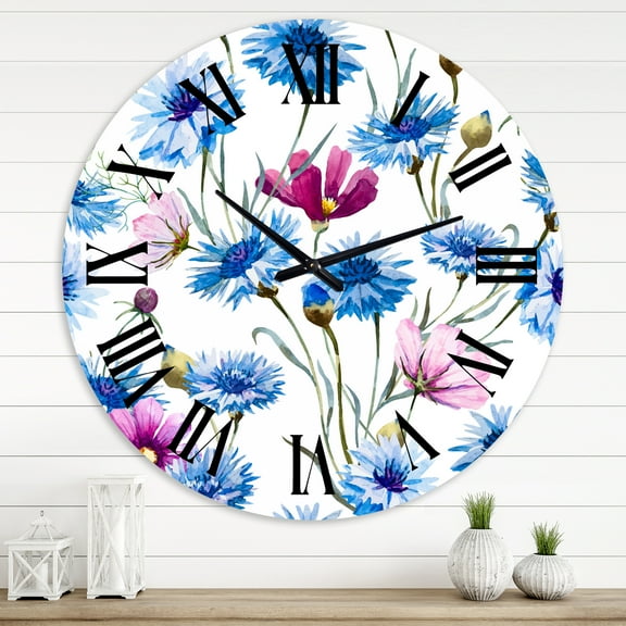 Designart 1 in Traditional Wall Clock