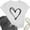 White, variant on Vetsdori Short Sleeve Shirts for Women Summer Graphic Pullover Young Adult Cotton Gifts for Girlfriend,Holiday Blouses Workout Cute Ladies Tops Trendy